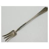 Antique Sterling Pickle Fork - 17.04 grams