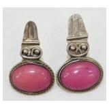 925 Sterling Earrings with Nice Stones