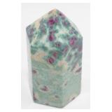 Ruby Fuchsite Point - 370 grams