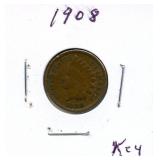 1908 Indian Head Cent
