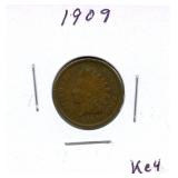 1909 Indian Head Cent