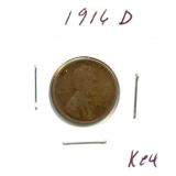 1916-D Lincoln Wheat Cent