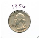 1956 Washington Silver Quarter