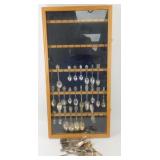 ** Souvenir Spoons & Case