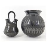 * Signed Southwest Art Pottery - 2 Pieces