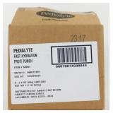 Pedialyte Fruit Punch Packets - 8 Cartons with 8