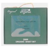 100% Premium Organic Cotton Sheet Set - King Size