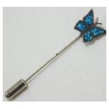 Sterling Marked Old Stix Pins with Turquoise