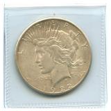 1922 Peace Dollar 90% Silver Coin