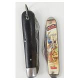 Long Ranger/Tonto Knife & Electricians Knife