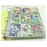 400+ Football Cards in Binder