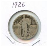 1926 Standing Liberty Silver Quarter