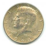 1964 Kennedy Silver Half Dollar
