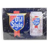 * Heilemanï¿½s Old Style Beer Metal Sign - 12ï¿½ x