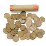 Roll (50) of Lincoln Wheat Cents