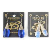 2 Vintage Sterling Pairs of Earrings - Nice