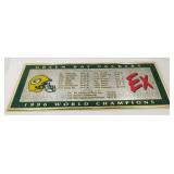 ** Green Bay Packers 1996 World Champions EX Beer