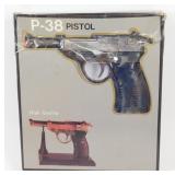 NOS P-38 Table Top Pistol Gas Lighter