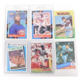 6 Minnesota Twins Baseball Cards - 1975 to 1993.