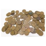 Group of 100 Lincoln Wheat Cents