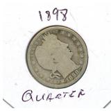 Barber Silver Quarter