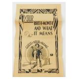 1934 Century of Progress Paper Chicago World Fair