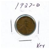 1927-D Lincoln Wheat Cent