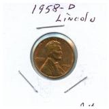 1959-D Lincoln Wheat Cent