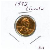 1942 Lincoln Wheat Cent