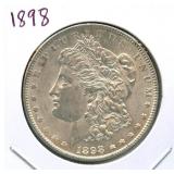 1898 Morgan Silver Dollar