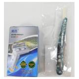 1 Straight Razor (New) & 1 Double Edge Razor