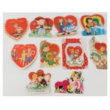 Vintage Valentine Card Paper Ephemera Lot