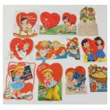 Vintage Valentine Card Paper Ephemera Lot