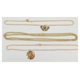 2 Necklaces - One 18" and One 35", plus 18"