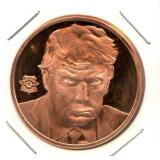 1 oz ï¿½Donald Trumpï¿½ .999 Pure Copper Round