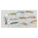 10 Fishing Lures - All New