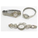 3 Ladies Watches - Untested