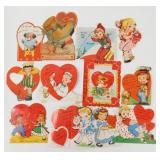 Vintage Valentine Card Paper Ephemera Lot