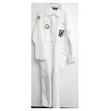White Coverall w/ Patches