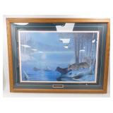 ** Framed Print "The Crossing" by Erwin Molnor -