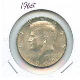 1965 Kennedy Silver Half Dollar