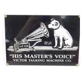 RCA Nipper Dog His Master