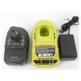 18V Lithium 4 Ah Battery for Ryobi Tools and a
