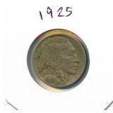 1925 Buffalo Nickel