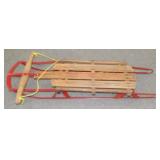 ** Vintage Snow Sled - 49" Long