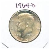 1964-D Kennedy Silver Half Dollar