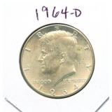 1964-D Kennedy Silver Half Dollar