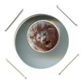 One Gram ï¿½Lionï¿½ Colorized Silver Roundï¿½ï¿½.999 Fine