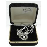 Exceptional Necklace - Marked Van Dell, Sterling