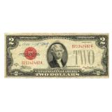 $2 United States Red Seal Note - Year 1928-D